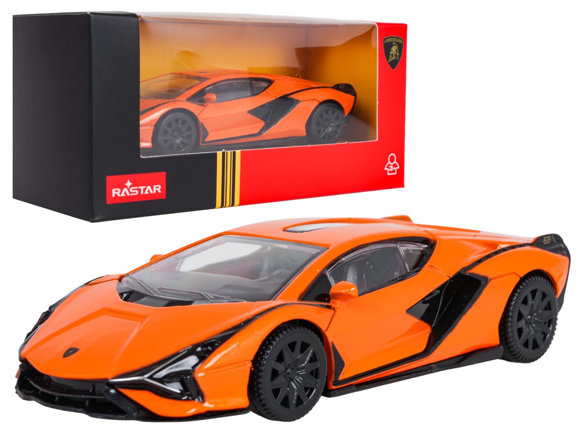 Metallauto 1:43 Lamborghini Sian Oranž RASTAR