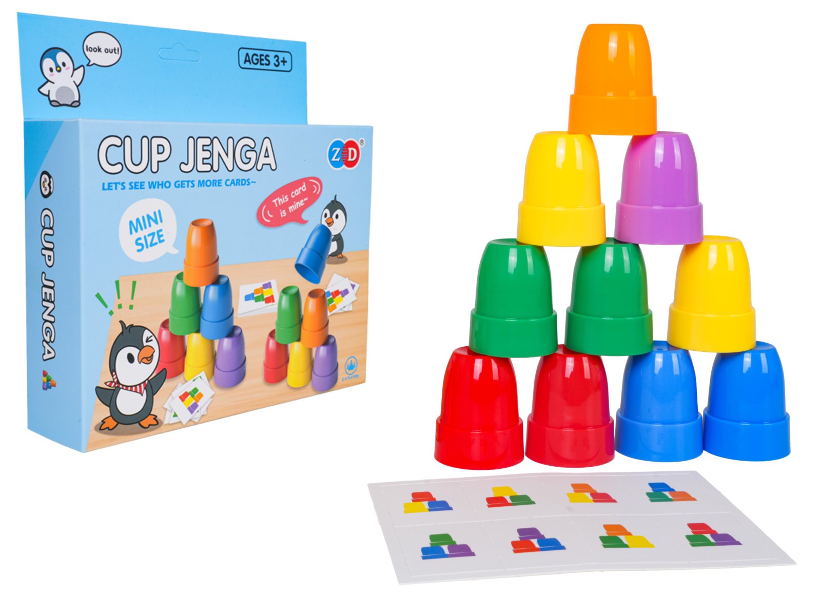 MINI Topsid + kaardid osavusmäng Pingviini väljaanne