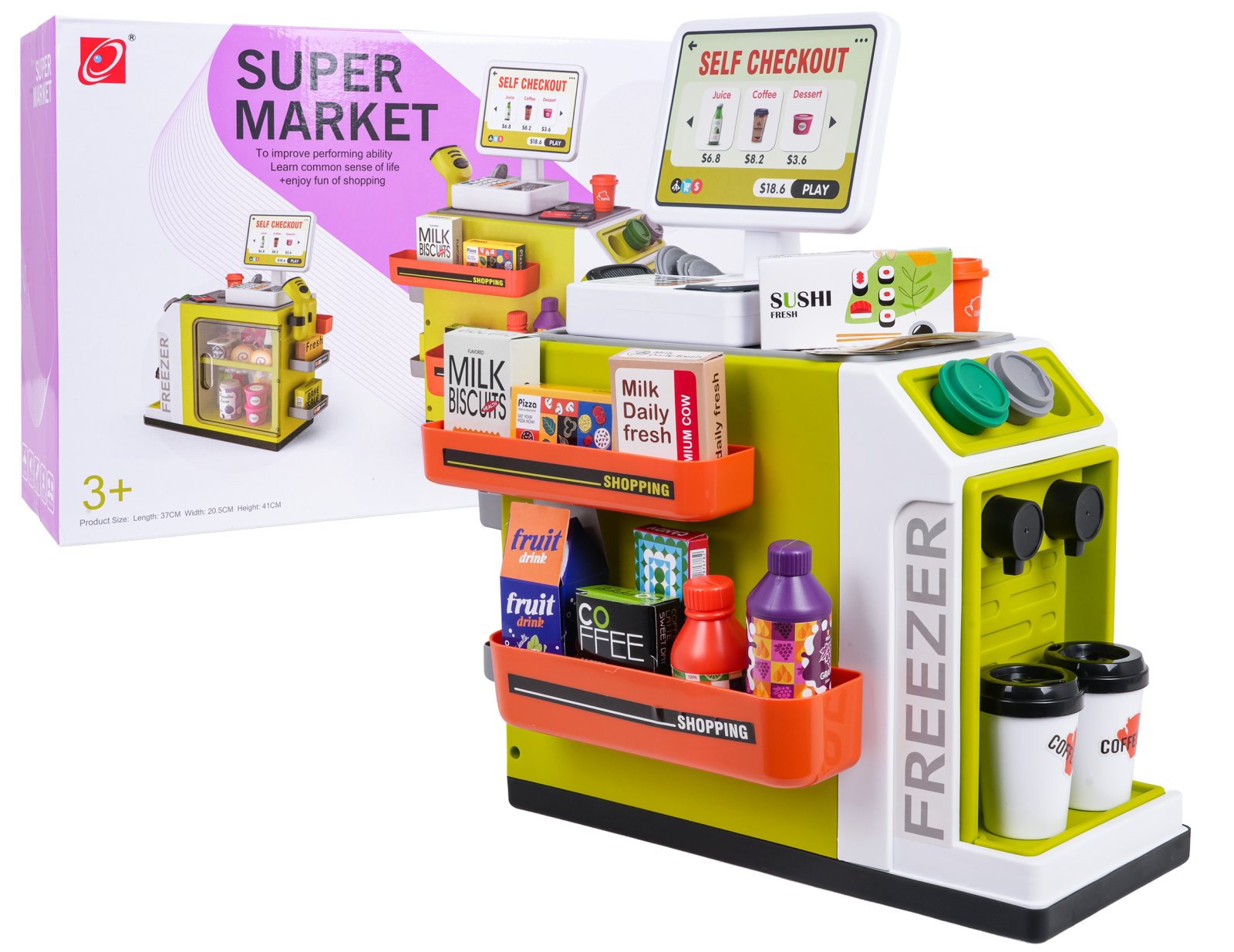 MINI Supermarket + tarvikud