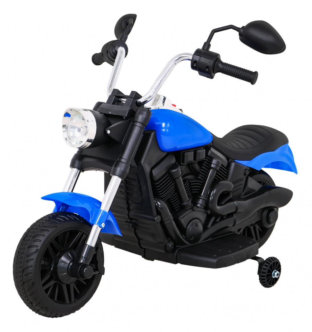 Mootorratas Chopper V-Max sinine