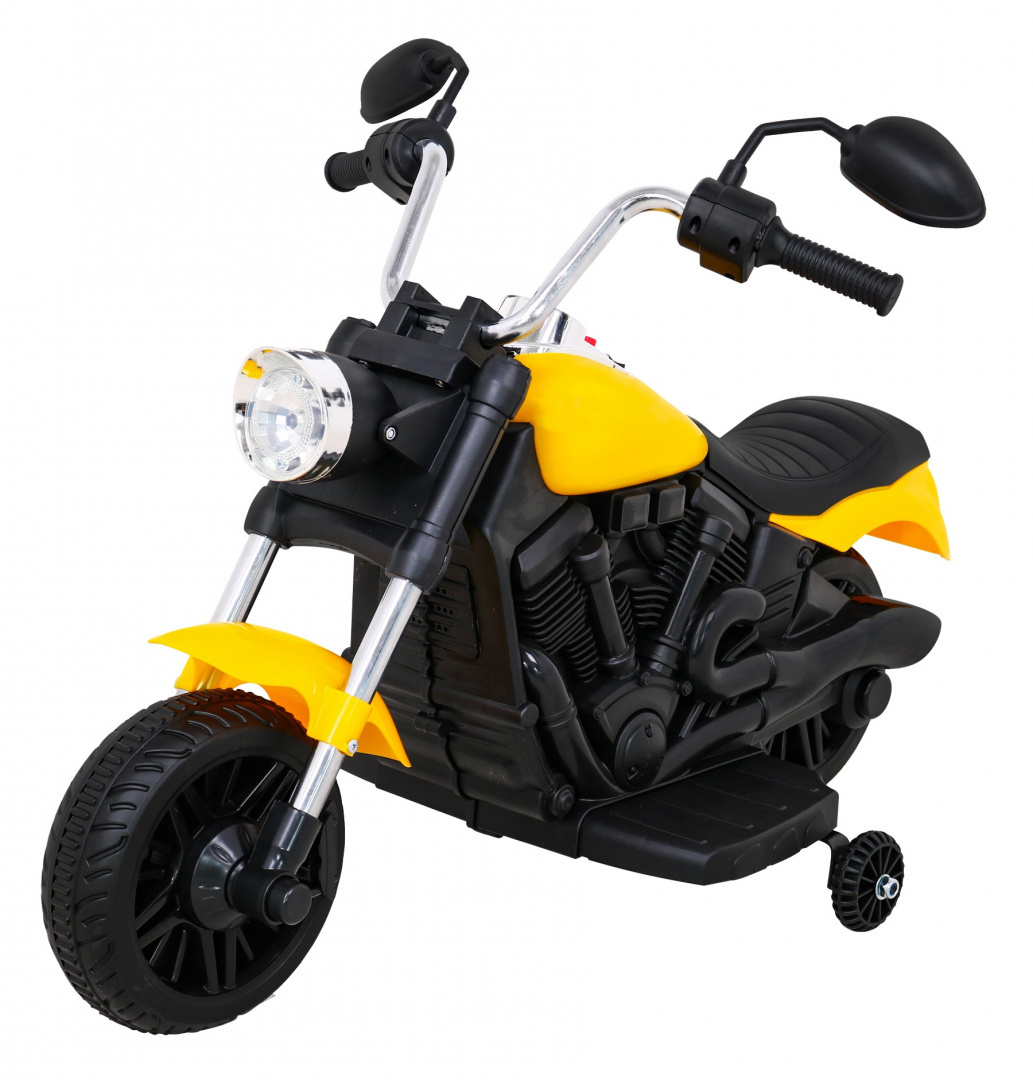Mootorratas Chopper V-Max kollane