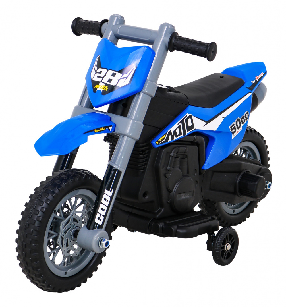 Moottoripyörä V-Cross sininen