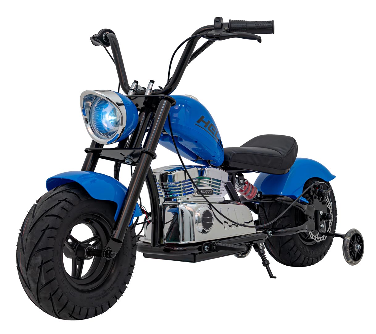 Mootorratas Chopper Warrior sõiduk sinine