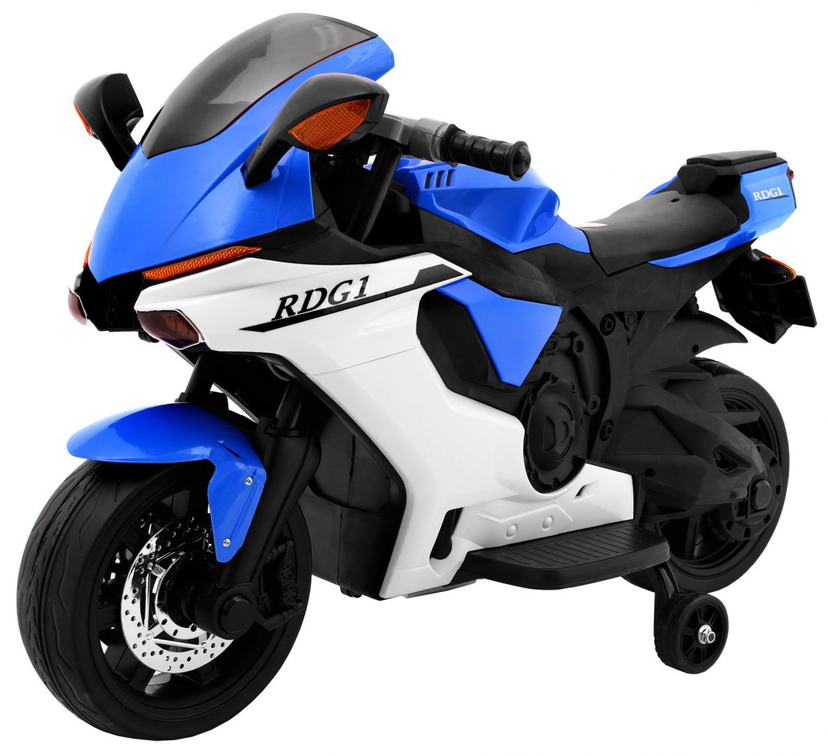 Moottoripyörä R1 Superbike sininen