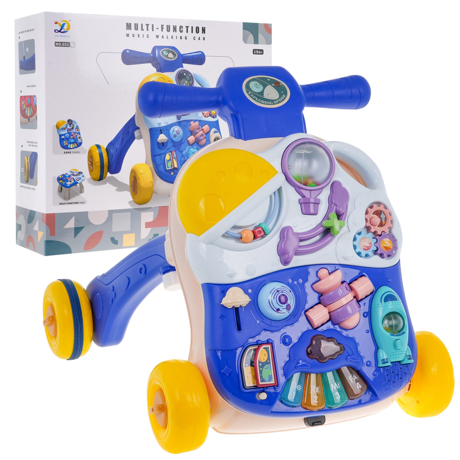 Multifunctional Walker 3in1