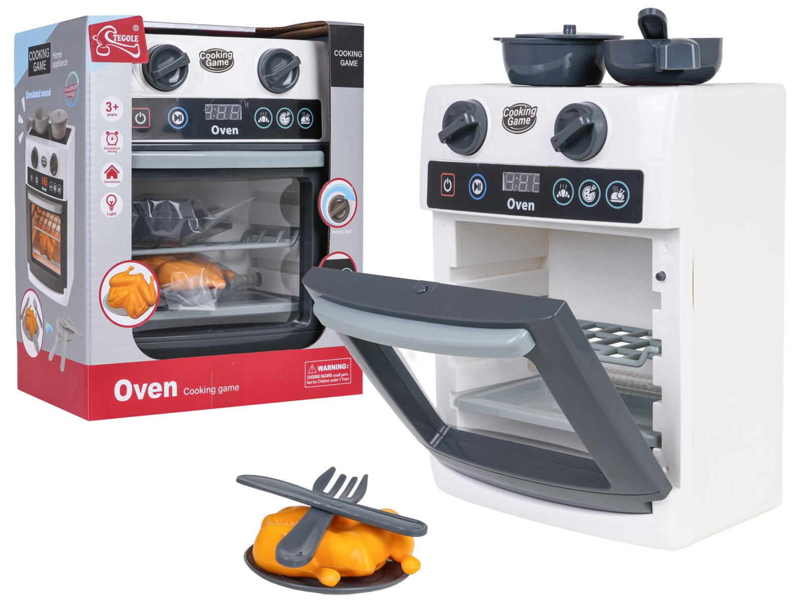 Oven with Light Function + Accessories
