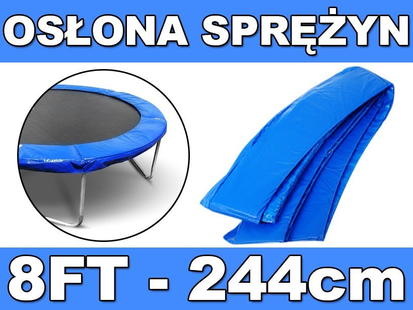 PAD servakate trampoliinile 8FT sinine