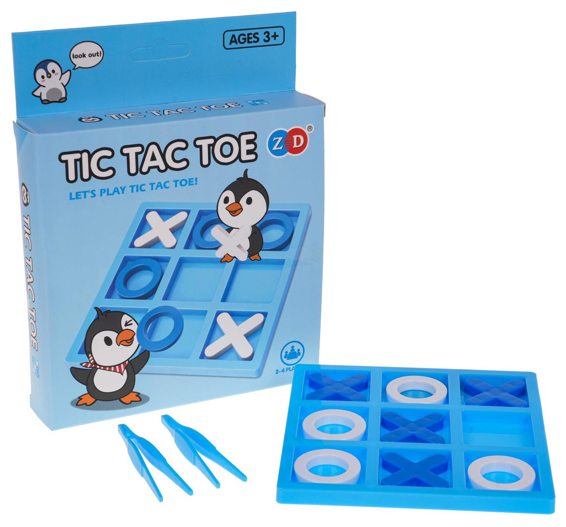 Penguin Tic-Tac-Toe Logic MINI Game