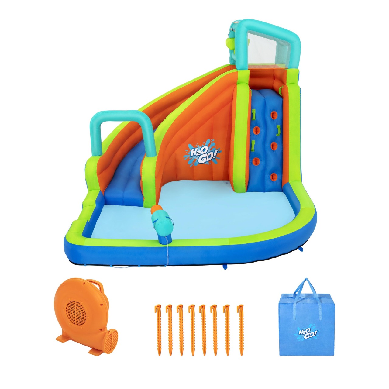 Mänguväljaku veepark Turbo Splash Mega veepark BESTWAY