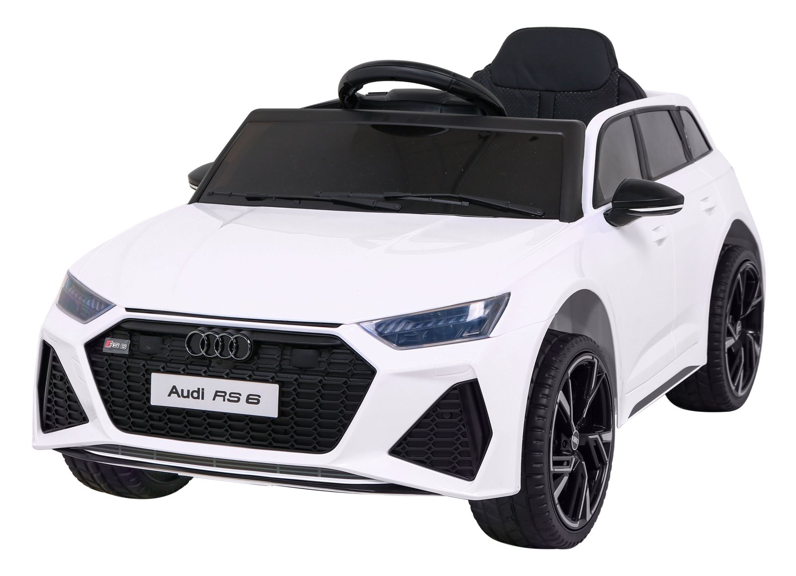 Ajoneuvo Audi RS 6 valkoinen