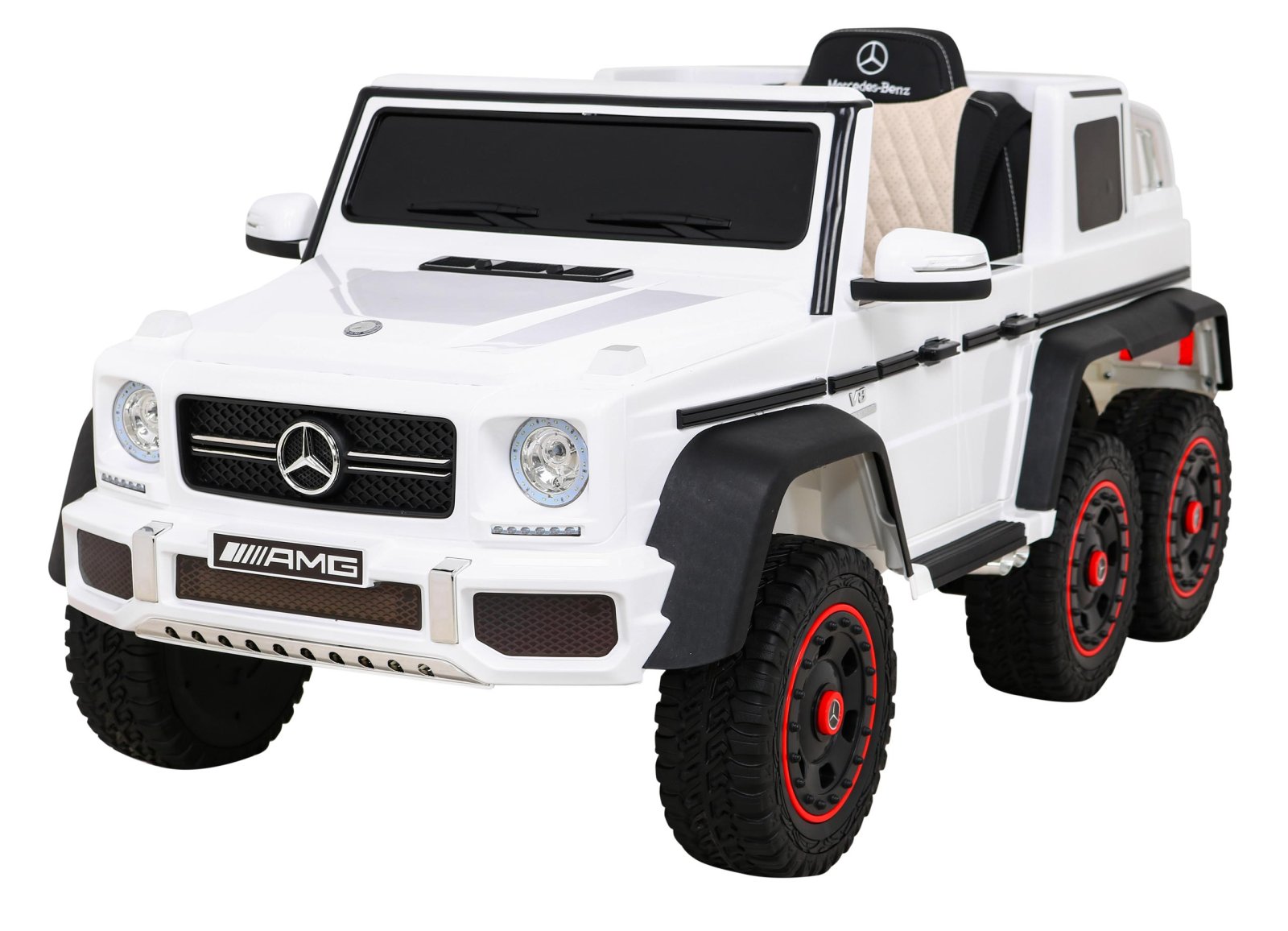 Pojazd Mercedes G63 6x6 AMG Biały