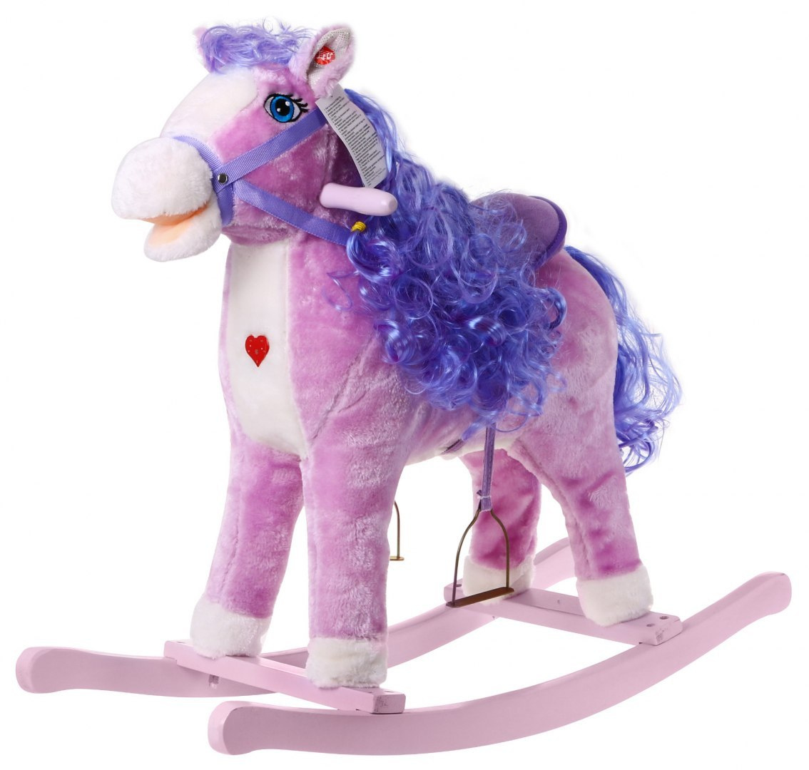 Poni kiigehobune lilla