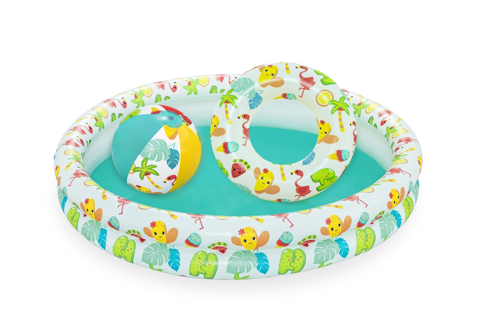 Bassein Lastebassein Ratta-palli komplekt 3 ühes 1 22 20cm BESTWAY