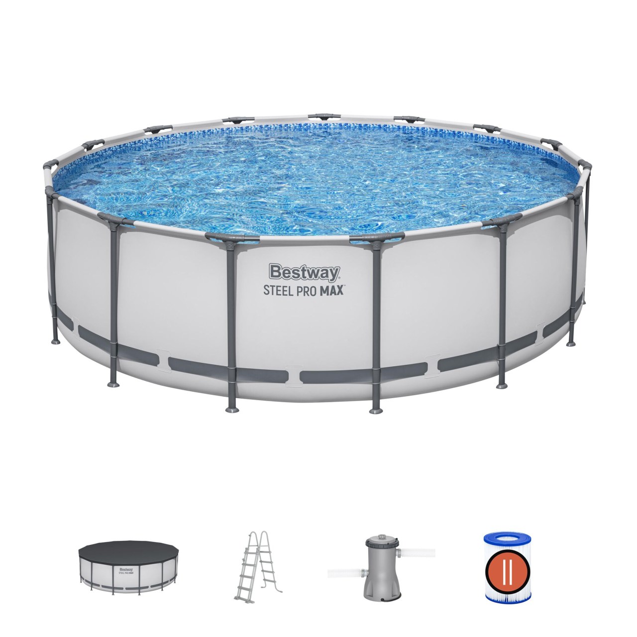 Raamiga bassein 15 ft 457x122 cm SteelPRO BESTWAY