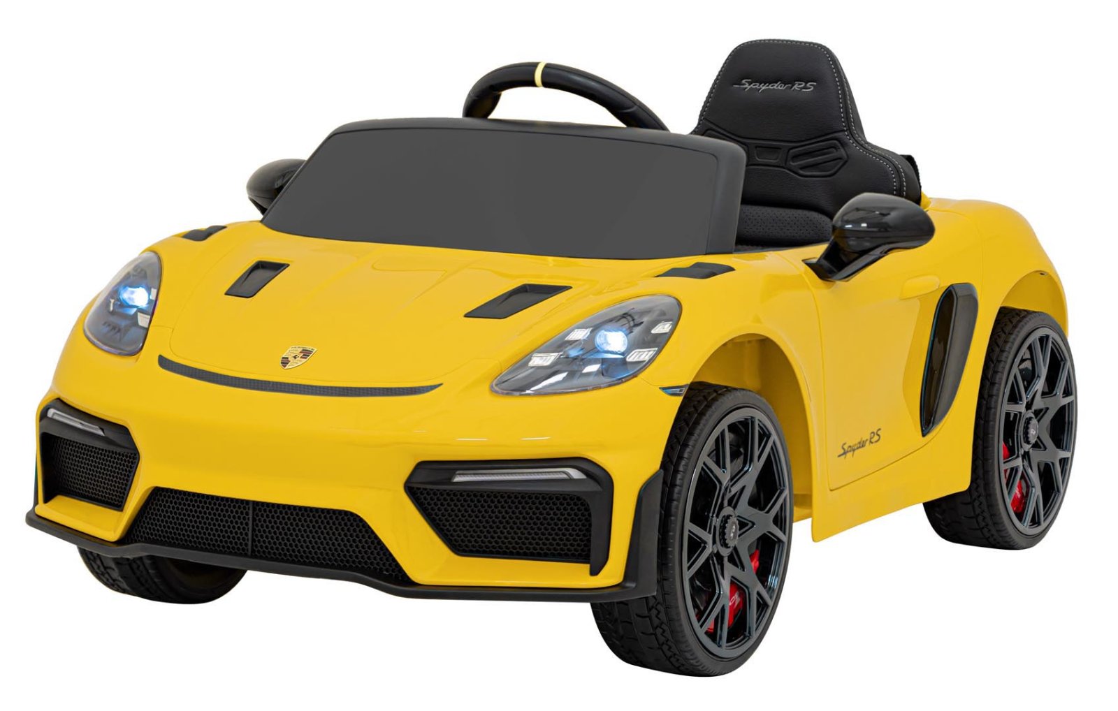 Ajoneuvo Porsche Spyder RS 718 Keltainen MP4