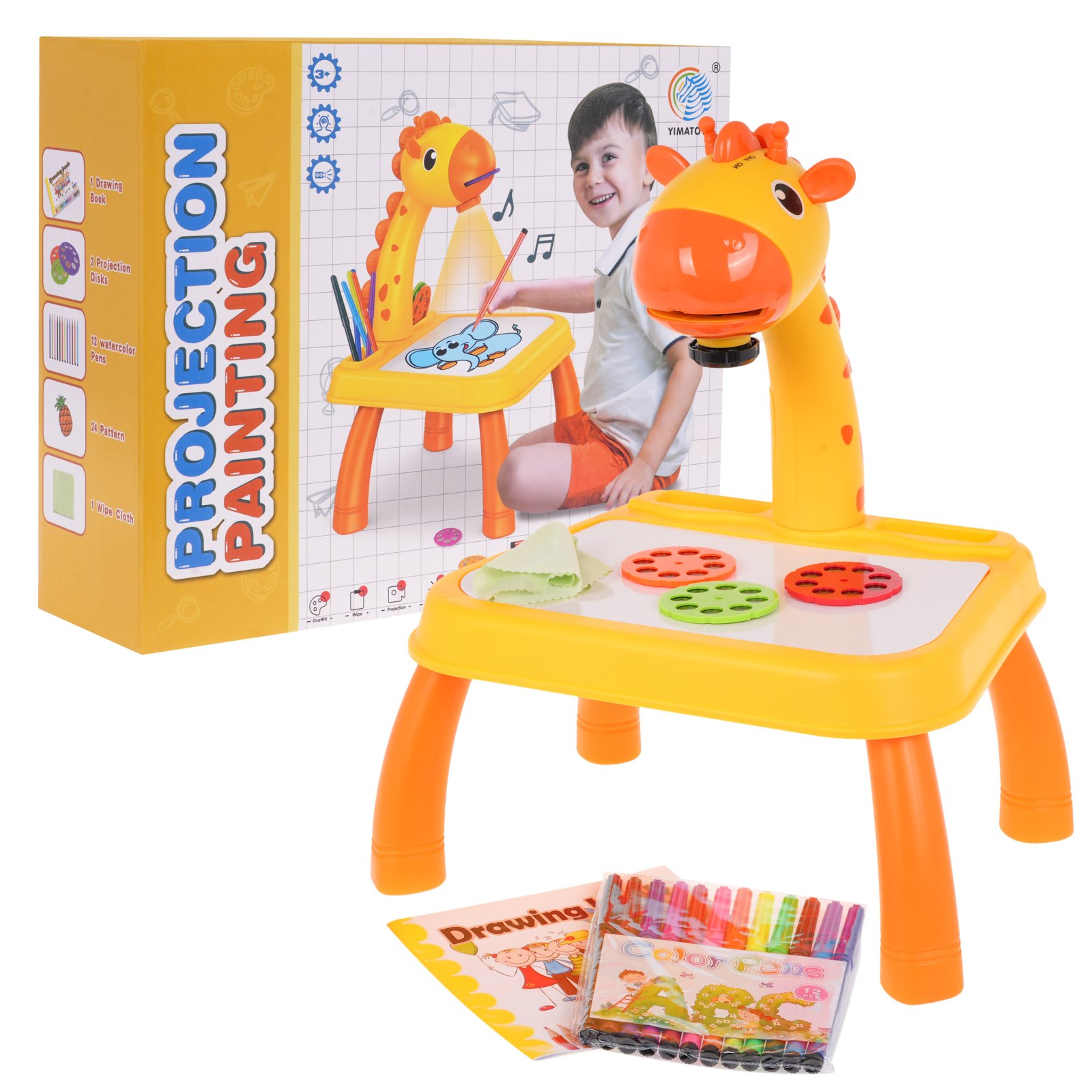 projector for drawing giraffe