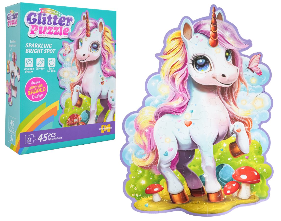 Jigsaw Puzzle Set 45el. Unicorn