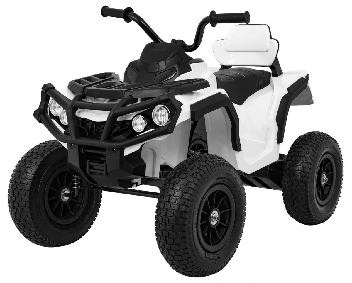 Nelikratas ATV Air Wheel Valge