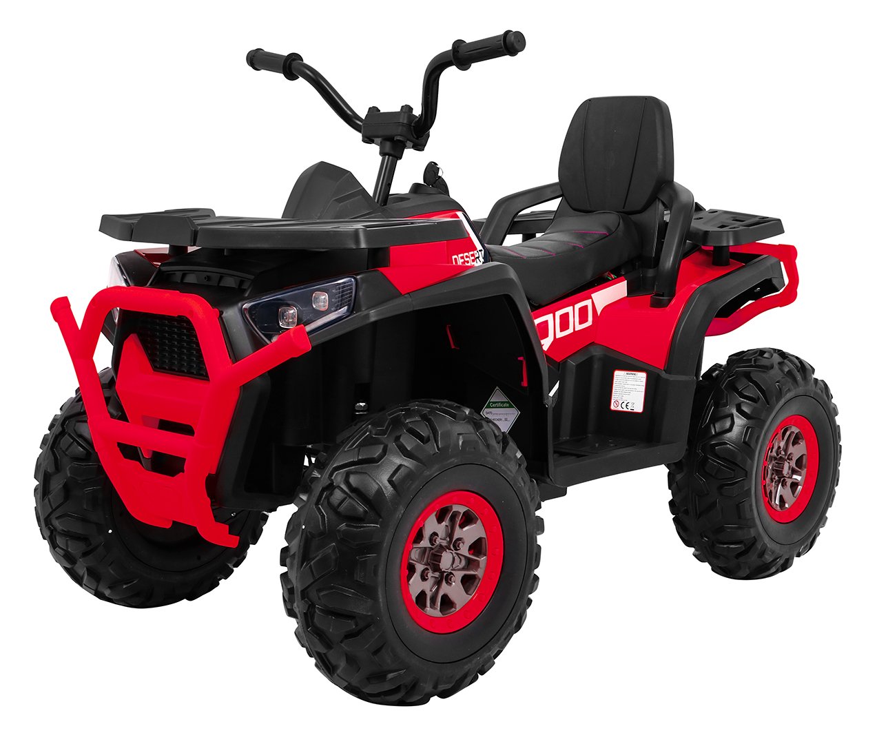 Nelikratas ATV Desert punane