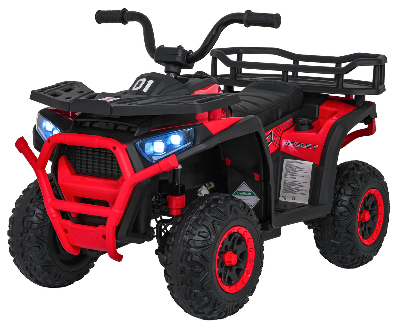 Quad ATV Robust 01 punane
