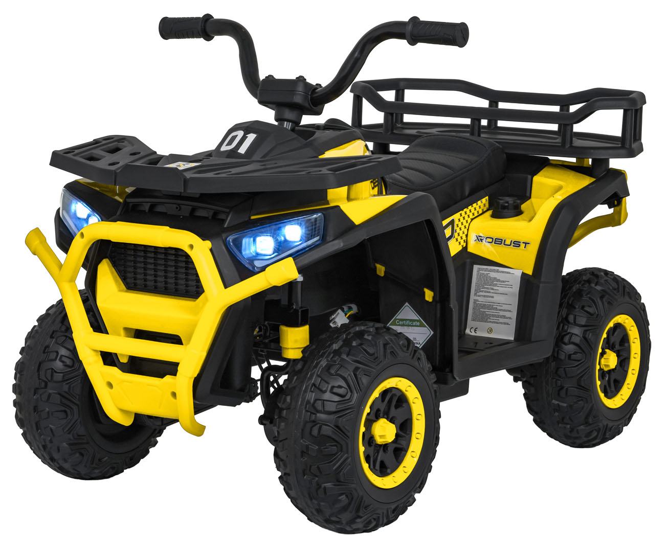 Quad ATV Robust 01 kollane