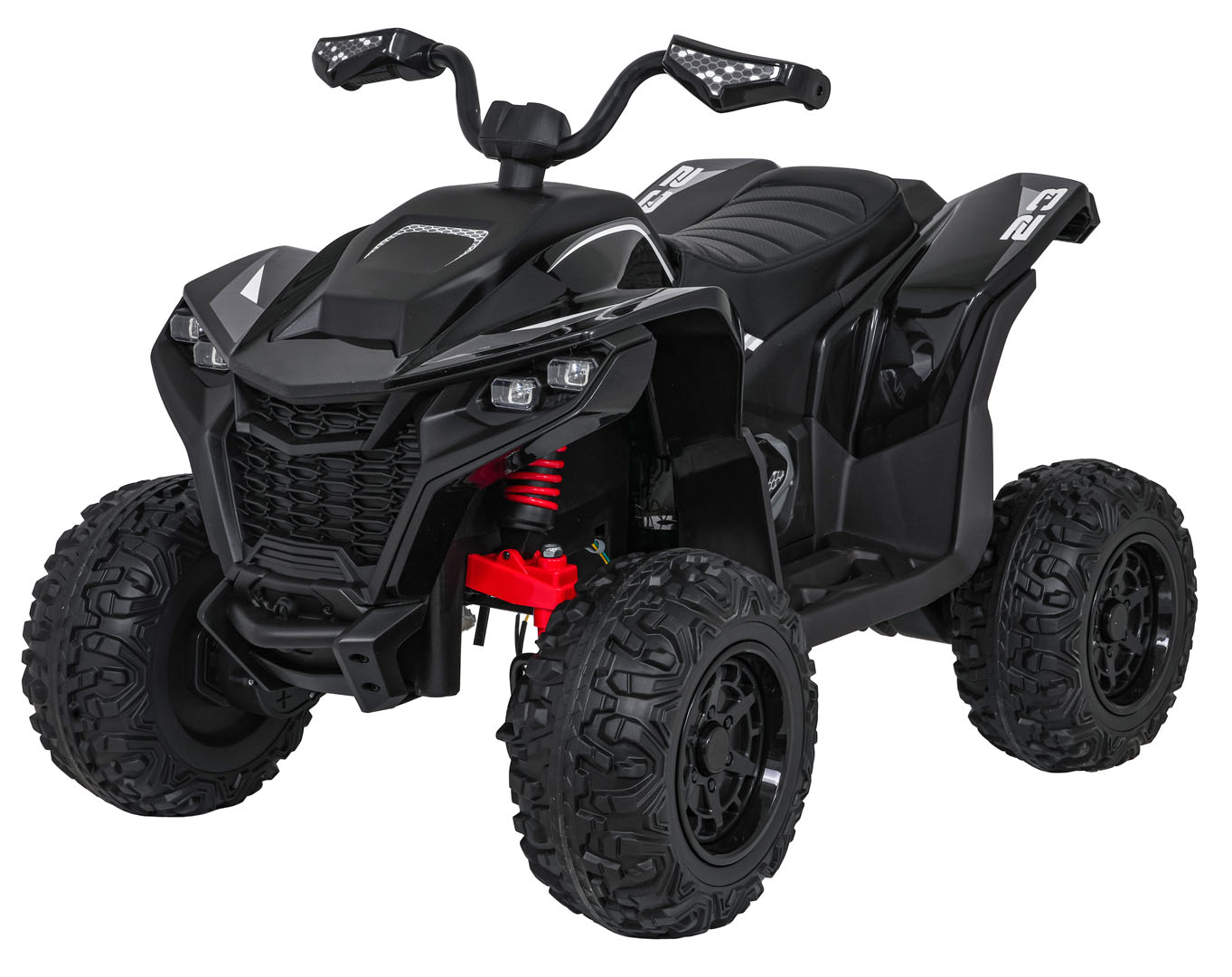 Quad Fast Wheel sõiduk must