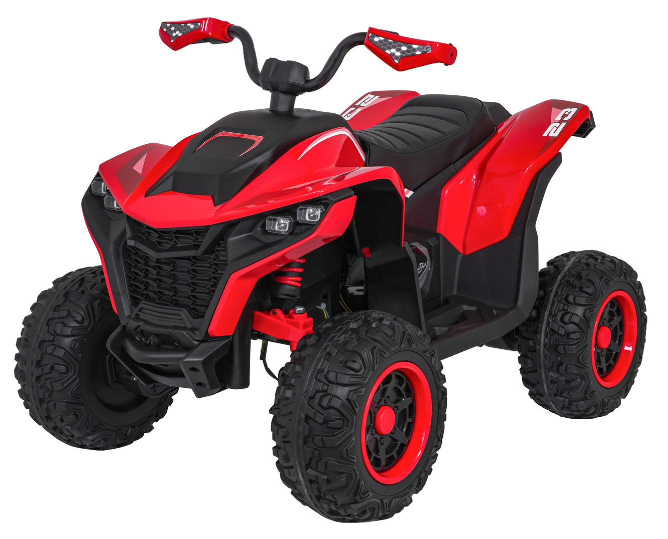 Quad Fast Wheel sõiduk punane