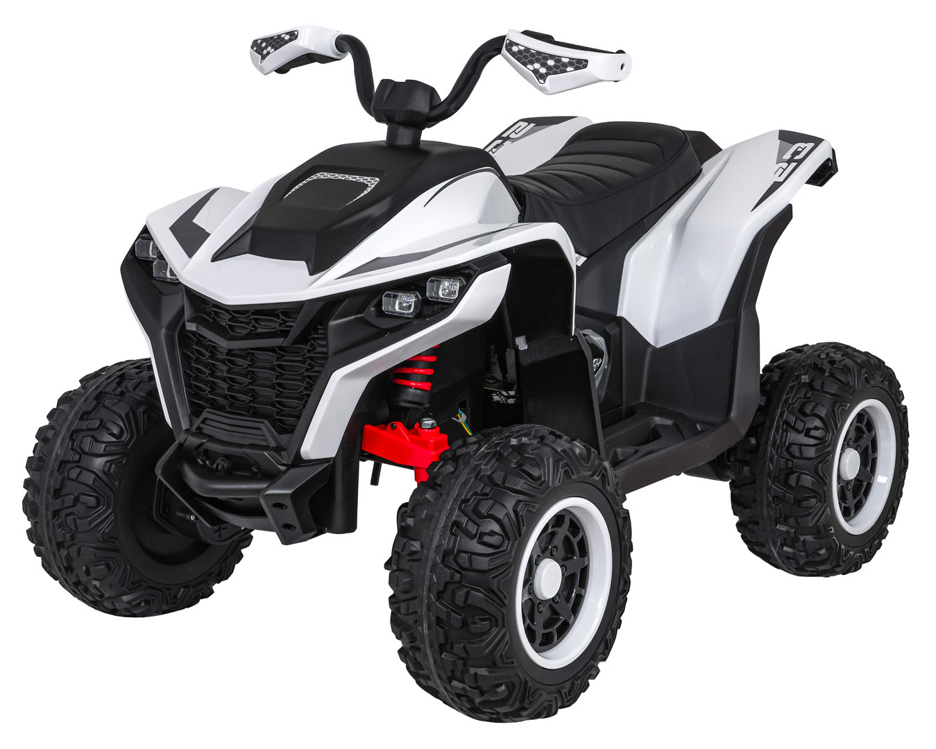 Quad Fast Wheel sõiduk valge