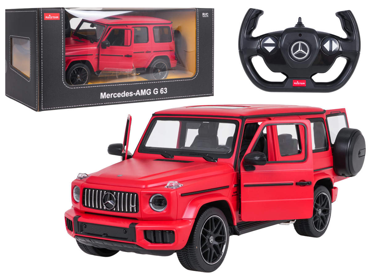 R/C 1:14 Mercedes AMG G63 Punane RASTAR