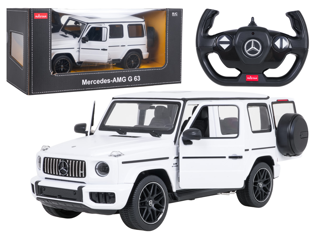 R/C 1:14 Mercedes AMG G63 Valge RASTAR