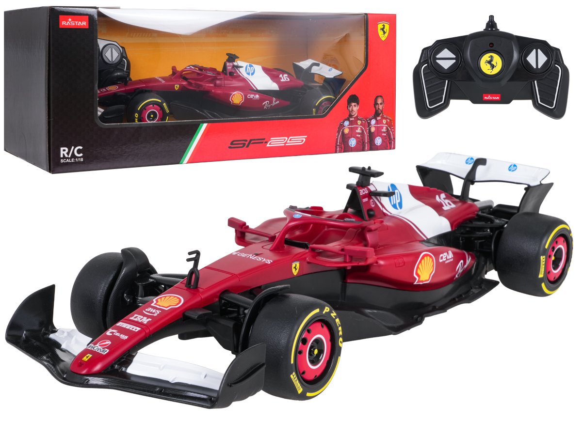 R/C 1:18 Ferrari SF-25 Punainen RASTAR