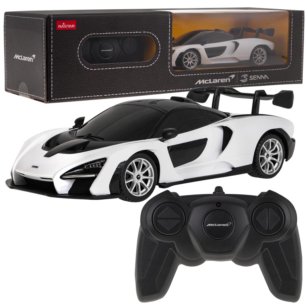 R/C 1:24 McLaren Senna valge RASTAR