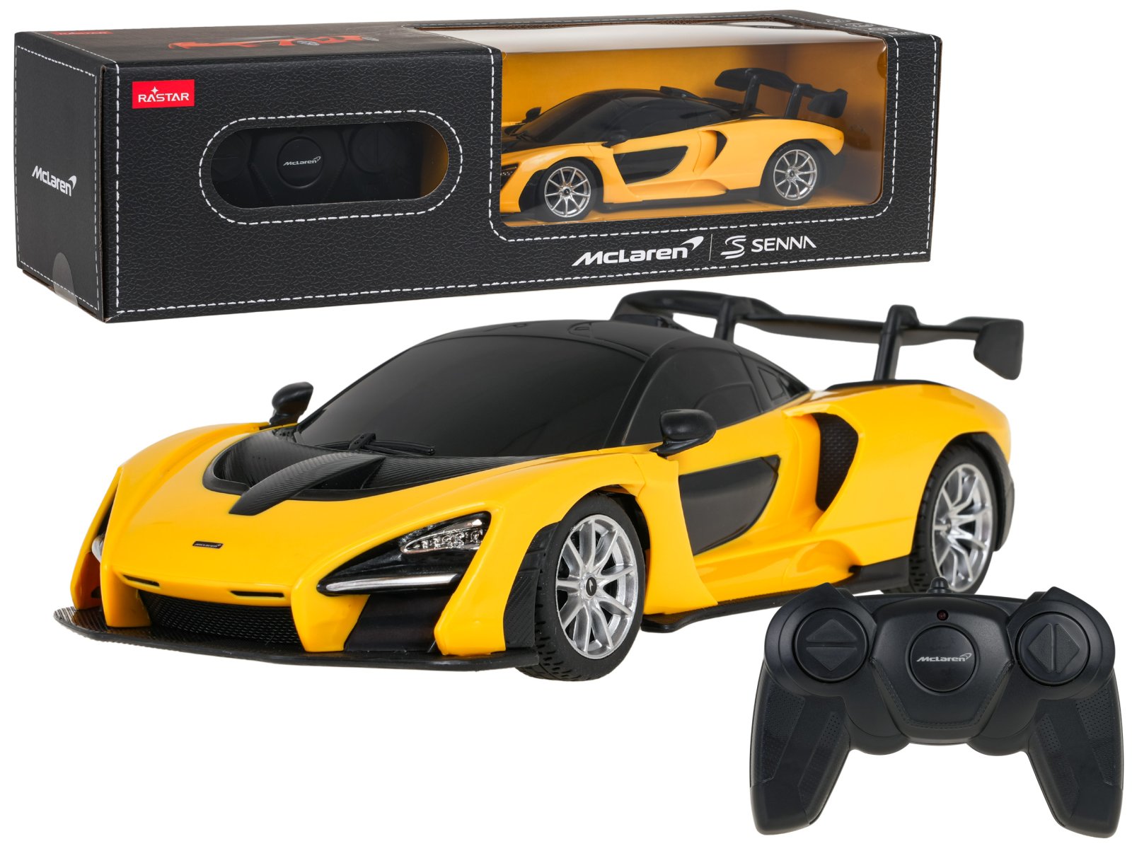 Raadioteel juhitav 1:24 McLaren Senna kollane RASTAR