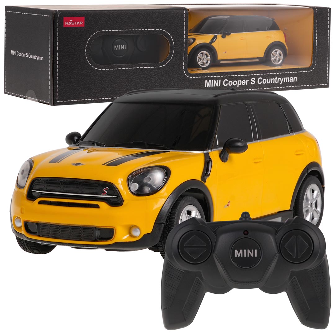 R/C 1:24 Mini Countryman kollane RASTAR