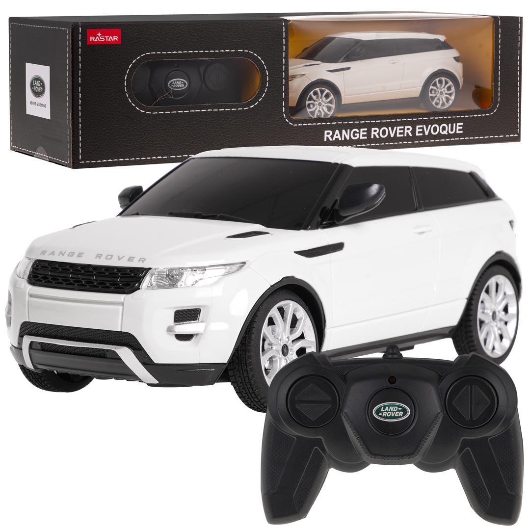 R/C 1:24 RangeRover Evoque valkoinen RASTAR