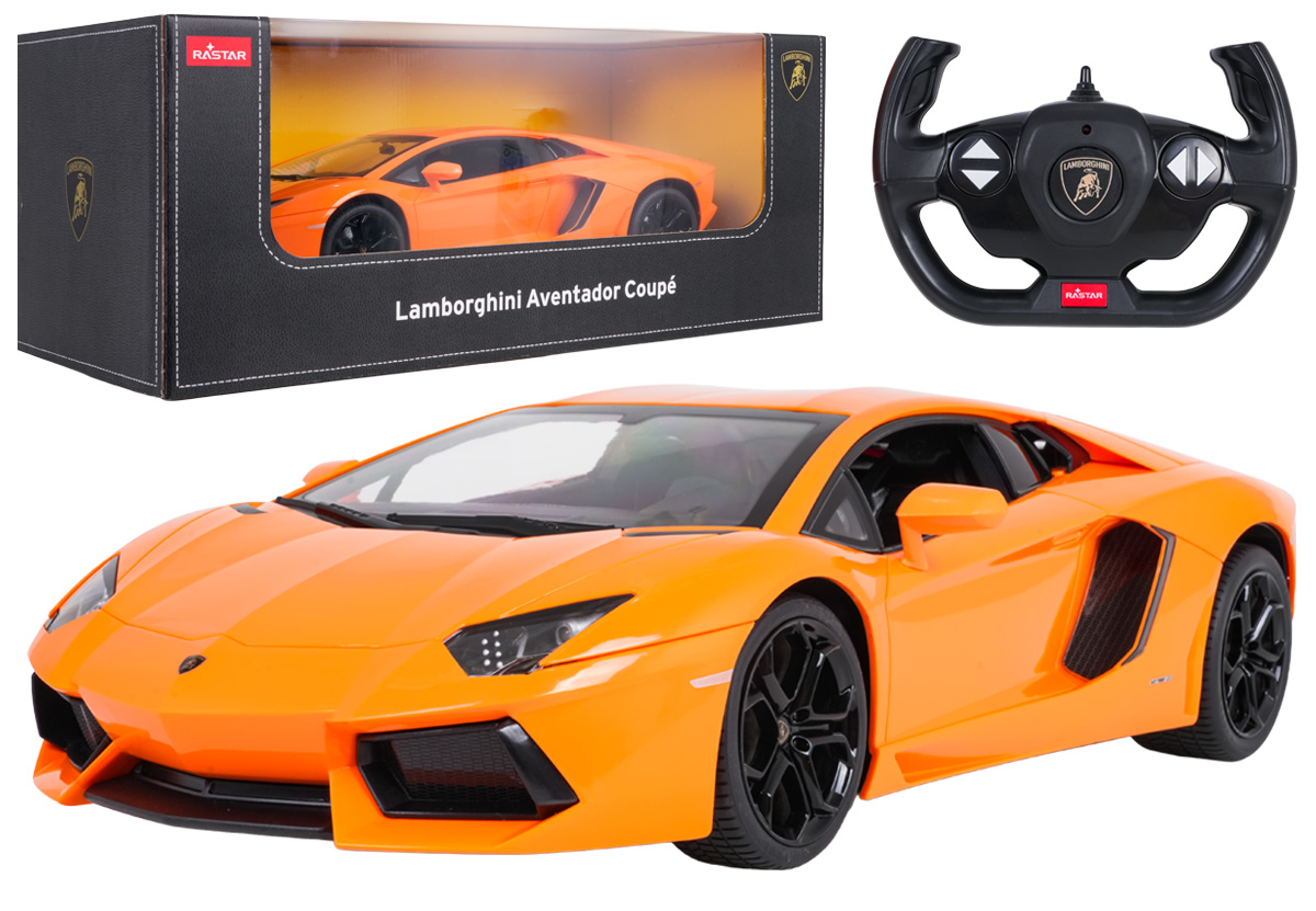 R/C auto 1:10 Lamborghini Aventador Oranž RASTAR