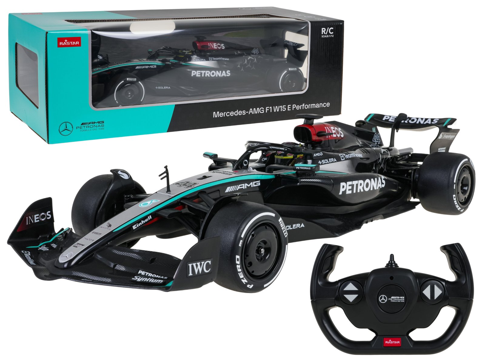 Raadioteel juhitav auto 1:12 Mercedes-AMG F1 W15 E Performance