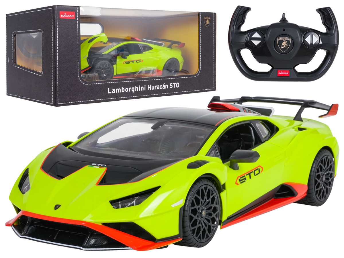 R/C-auto 1:14 Lamborghini Huracan STO Vihreä RASTAR