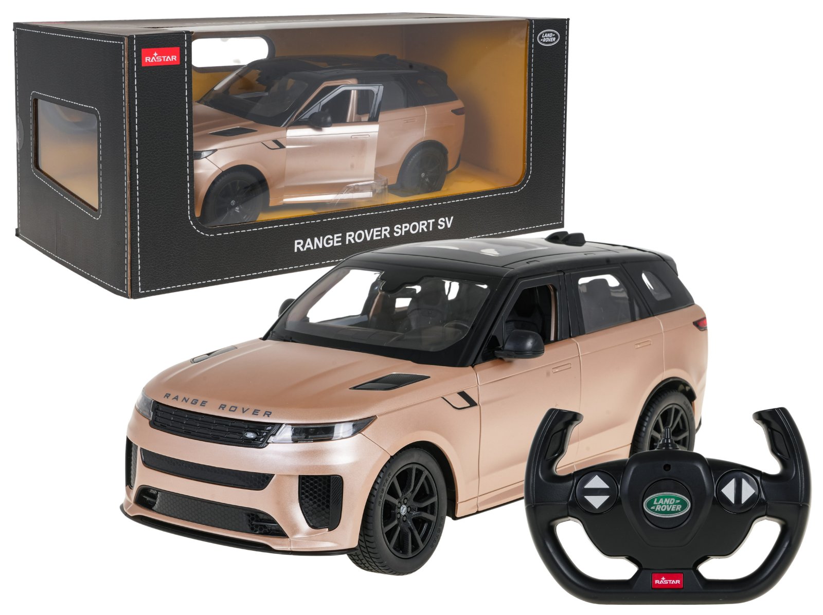 Radio-ohjattava auto 1:14 Range Rover Sport SV kultainen RASTAR