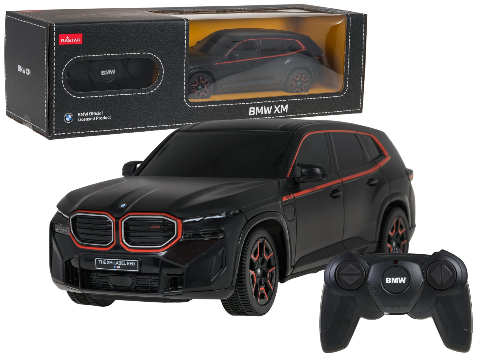 Raadioteel juhitav auto 1:24 BMW XM must RASTAR