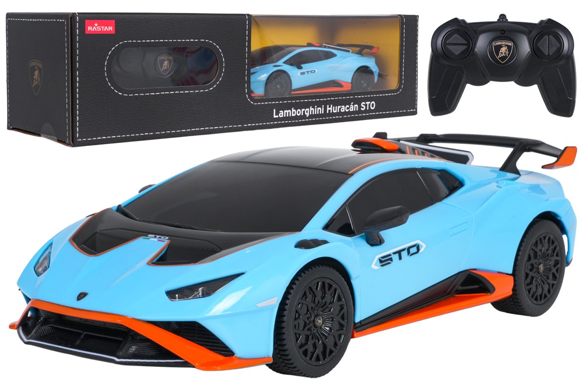 R/C car 1:24 Lamborghini Huracan STO Blue RASTAR