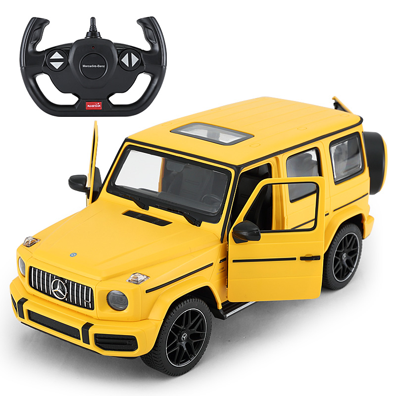 R/C auto Mercedes Benz G63 1:14 RASTAR kollane