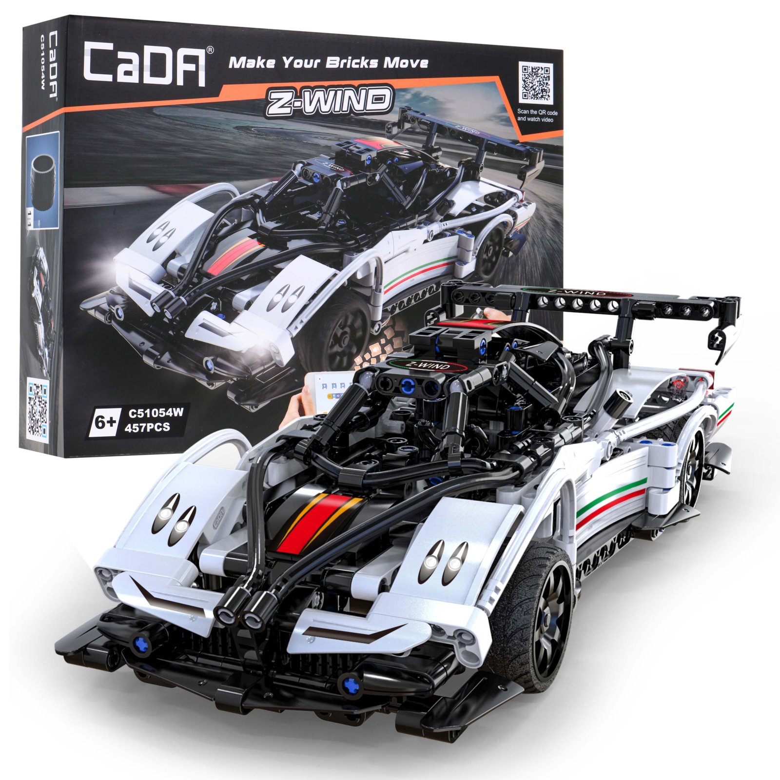 R/C-palikat kilpa-auto Z-WIND EE