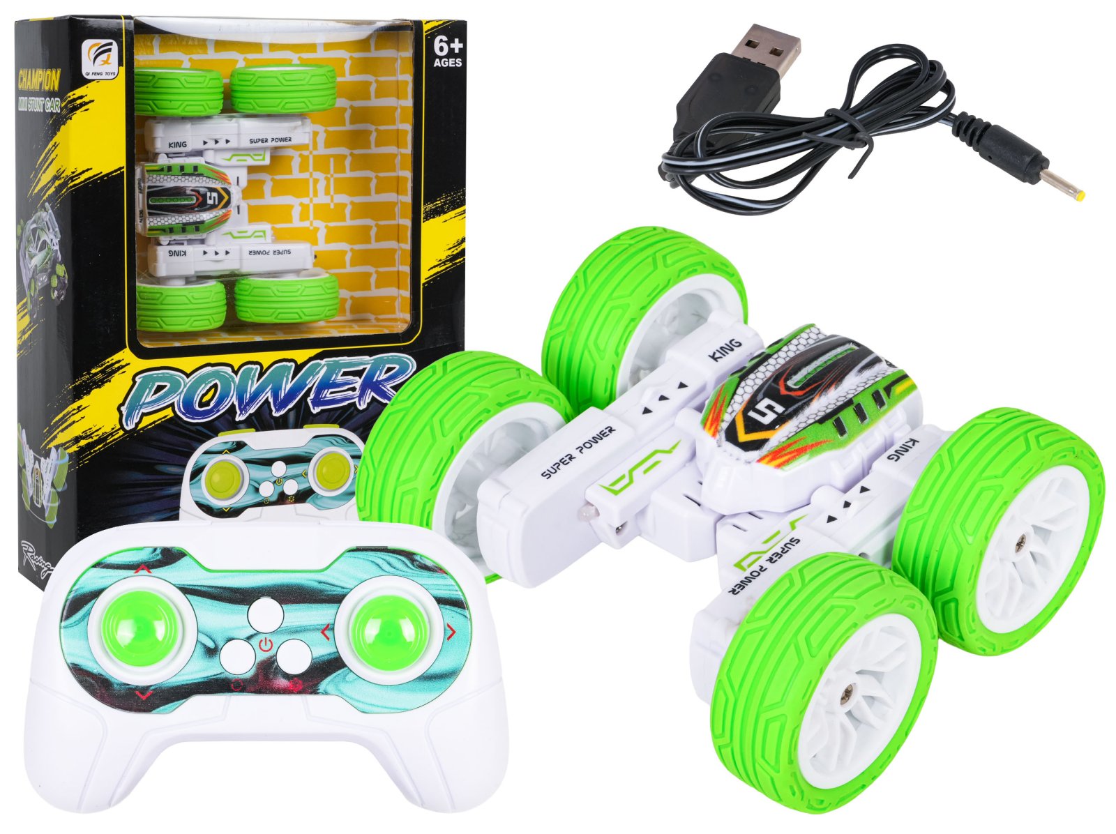 R/C POWER STUNT 1:32 roheline