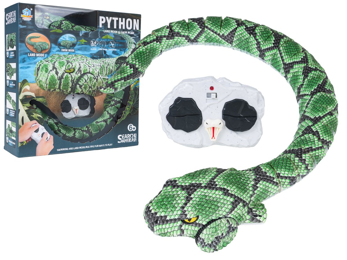 R/C püüton ujumisfunktsiooniga