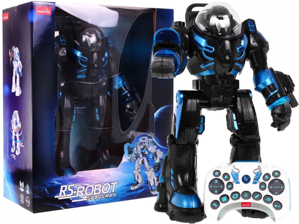 R/C RS ROBOT Black RASTAR