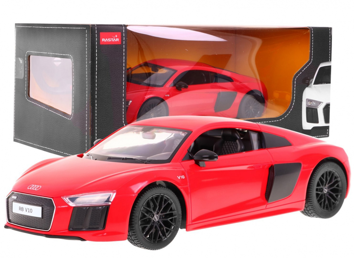 R/C mänguauto Audi R8 punane 1:14 RASTAR