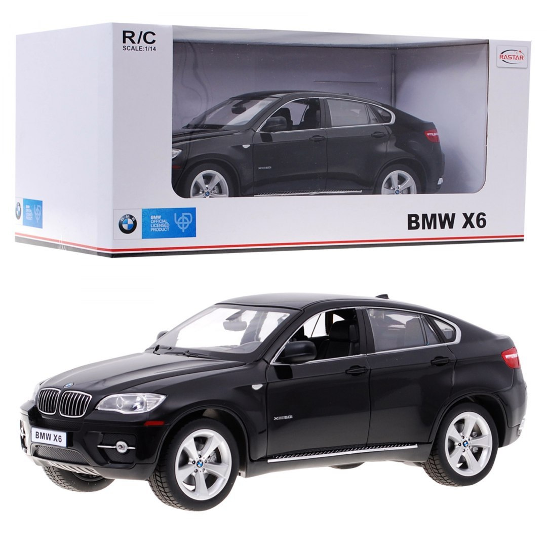 R/C mänguauto BMW X 6 must 1:14 RASTAR