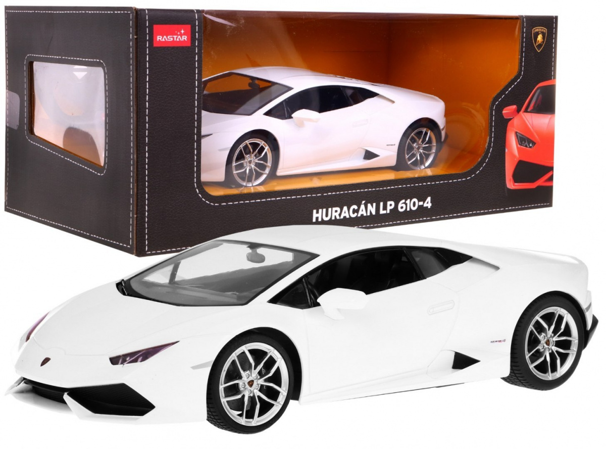 R/C mänguauto Lamborghini Huracan LP 610-4 valge 1:14 RASTAR