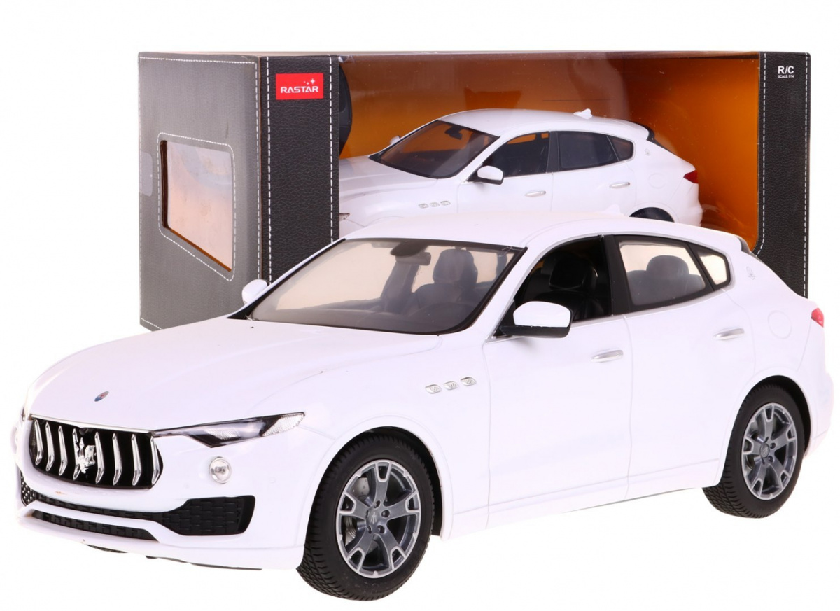 R/C mänguauto Maserati Levante valge 1:14 RASTAR